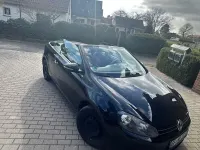 Gebraucht VW Golf 105 PS (77 kW) 2011 Schwarz Cabrio