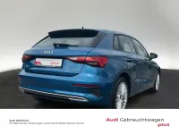 Second-hand Audi A3 Advanced 110 CP (80 kW) 2022 Albastru Berlinǎ