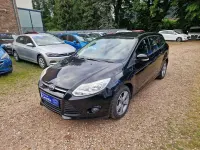 Gebraucht Ford Focus 101 PS (74 kW) 2014 Pantherschwarz metallic Kombi