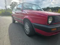 Gebraucht VW Golf II 69 PS (50 kW) 1991 Rot Kleinwagen