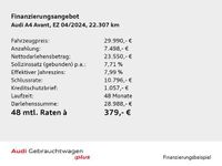 Gebraucht Audi A4 Basis 150 PS (110 kW) 2024 Schwarz Kombi