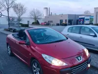 Gebraucht Peugeot 307 CC 140 PS (102 kW) 2007 Rot Cabrio