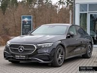 Gebraucht Mercedes E220 AMG 197 PS (144 kW) 2023 Metalliclack obsidianschwarz Limousine