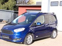 Gebraucht Ford Tourneo Courier Titanium 101 PS (74 kW) 2016 Blau Van / Kleinbus