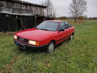 gebraucht Audi 80 B3 1.9E mit 98000 km Projektaufgabe