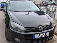 Gebraucht VW Golf VI Team 122 PS (89 kW) 2010 Schwarz Kleinwagen