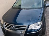 Gebraucht VW Touran 105 PS (77 kW) 2007 Blau Van / Kleinbus
