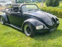 Gebraucht VW Käfer 54 PS (39 kW) 1970 Schwarz Cabrio