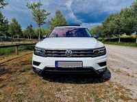 Gebraucht VW Tiguan Allspace 239 PS (175 kW) 2019 Weiß SUV