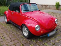 Gebraucht VW Käfer 44 PS (32 kW) 1975 Rot Cabrio