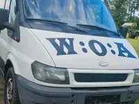 Gebraucht Ford Transit 85 PS (62 kW) 2003 Weiß Van / Kleinbus