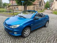 Gebraucht Peugeot 206 CC Platinum 109 PS (80 kW) 2003 Blau Cabrio