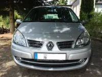 Gebraucht Renault Scénic II Exception 111 PS (81 kW) 2008 Silber Van / Kleinbus