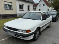 Gebraucht Mitsubishi Galant 1990 Weiß Limousine