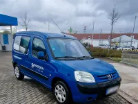 Gebraucht Peugeot Partner 90 PS (66 kW) 2007 Blau Van / Kleinbus