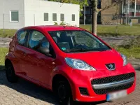 Usata Peugeot 107 2010 Rosso Utilitaria