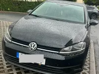 Second-hand VW Golf VII Trendline 110 CP (80 kW) 2017 Negru Hatchback