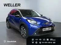 Neu Toyota Aygo 72 PS (52 kW) 2025 Juniper blue 90 (blau) Kleinwagen