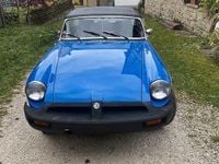 Second-hand MG B 95 CP (69 kW) 1977 Albastru Cabrio