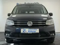 Gebraucht VW Caddy Maxi Comfortline 125 PS (91 kW) 2017 Starlight blue metallic Van / Kleinbus