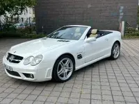 Gebraucht Mercedes SL55 AMG AMG 517 PS (380 kW) 2006 Weiß Cabrio