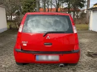 Gebraucht Mitsubishi Colt 95 PS (69 kW) 2005 Rot Kleinwagen