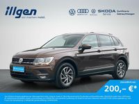 Gebraucht VW Tiguan Sound 125 PS (91 kW) 2018 Braun / nutshell brown (metallic) SUV