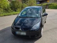 Gebraucht Mitsubishi Colt Motion 95 PS (69 kW) 2007 Schwarz Van / Kleinbus