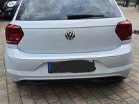 Gebraucht VW Polo Highline 95 PS (69 kW) 2019 Weiß Kleinwagen