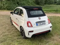 Gebraucht Abarth 595C Competizione 179 PS (131 kW) 2017 Weiß Cabrio