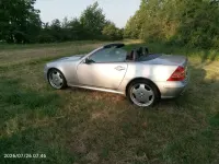 Gebraucht Mercedes SLK200 163 PS (119 kW) 2000 Silber Cabrio