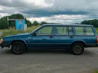 Gebraucht Volvo 740 113 PS (83 kW) 1988 Blau Kombi