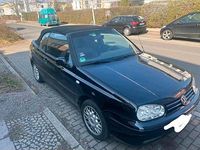 Gebraucht VW Golf Cabriolet 2001 Schwarz Cabrio