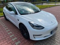 gebraucht Tesla Model 3 Performance Allrad - weiß/weiß inkl. Garantie
