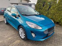 Gebraucht Ford Fiesta Titanium 101 PS (74 kW) 2018 Blau Kleinwagen