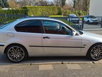 Gebraucht BMW 316 116 PS (85 kW) 2002 Silber Coupé