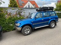 Gebraucht Toyota Land Cruiser 160 PS (117 kW) 1992 Blau SUV