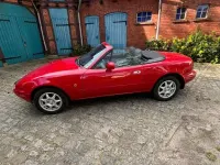 Gebraucht Mazda MX5 131 PS (96 kW) 1994 Rot Cabrio