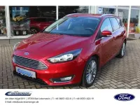 Używany Ford Focus Titanium 150 KM (110 kW) 2018 Czerwony Kombi