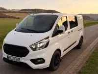 Gebraucht Ford Transit Custom 131 PS (96 kW) 2018 Weiß Van / Kleinbus