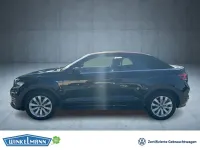 Gebraucht VW T-Roc Cabriolet R-line 150 PS (110 kW) 2021 Schwarz Cabrio