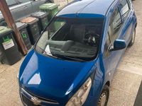 Gebraucht Chevrolet Spark 68 PS (50 kW) 2012 Blau Kleinwagen