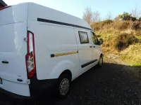 Brugt Ford Transit Custom 155 HK (114 kW) 2015 Hvid MPV