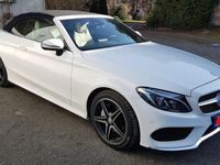 Gebraucht Mercedes C200 AMG line 184 PS (135 kW) 2016 Weiß Cabrio