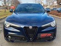 Gebraucht Alfa Romeo Stelvio Tech Edition 209 PS (153 kW) 2019 Blau SUV