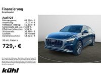 Gebraucht Audi Q8 Ambiente 340 PS (250 kW) 2021 Galaxisblau metallic SUV