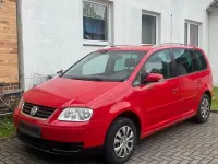 Gebraucht VW Touran 105 PS (77 kW) 2006 Rot Van / Kleinbus