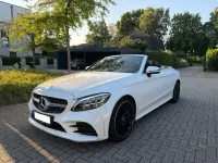 Gebraucht Mercedes C180 AMG 156 PS (114 kW) 2021 Weiß Cabrio