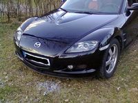 gebraucht Mazda RX8 in Traumfarbe schwarz - Leder innen in schwarz-rot