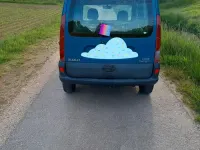 Gebraucht Renault Kangoo Expression 75 PS (55 kW) 2001 Blau Van / Kleinbus